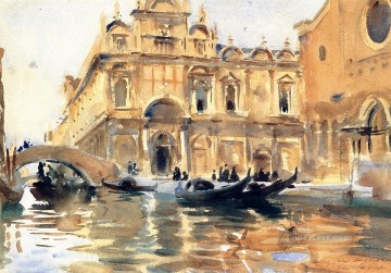 Rio dei Mendicanti John Singer Sargent Oil Paintings